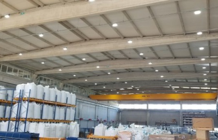 Factory Led Lighting Retrofit